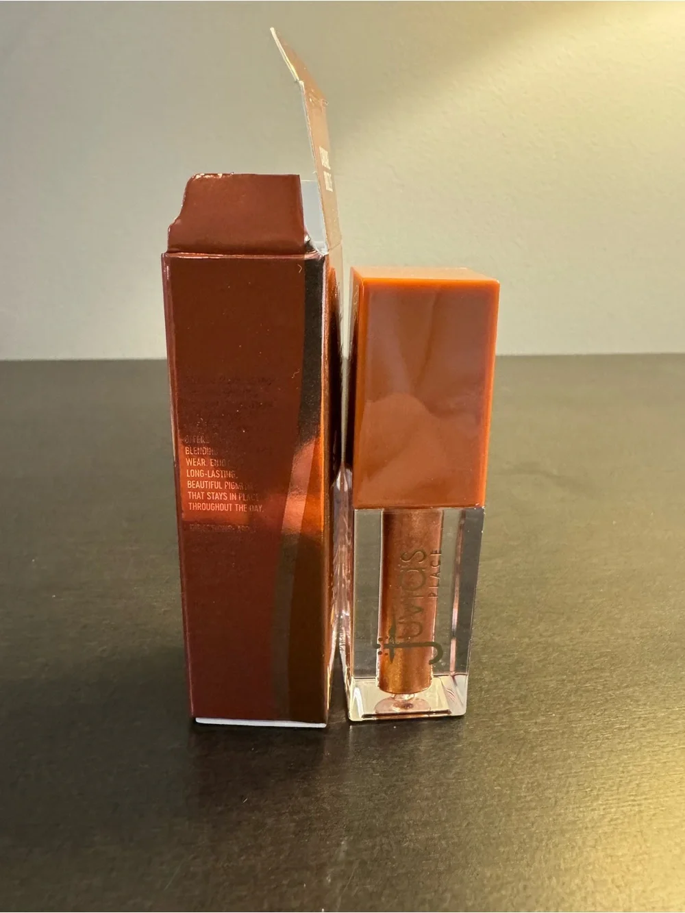 Juvia's Place Coffee Shop Metallic Liquid Shadow Caramel Drizzle Full Size NIB